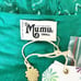 Show Me Your MuMu Mini Dress Wrap Beaded Sequined Holiday Party Green Small