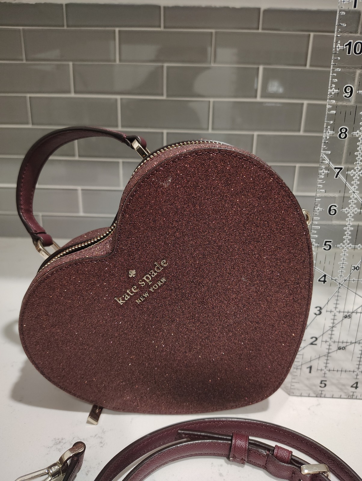 Kate Spade heart bag purse