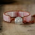 Rose Quartz Pink Handmade Healing Beads Natural Stone Women Men Bracelet Gift