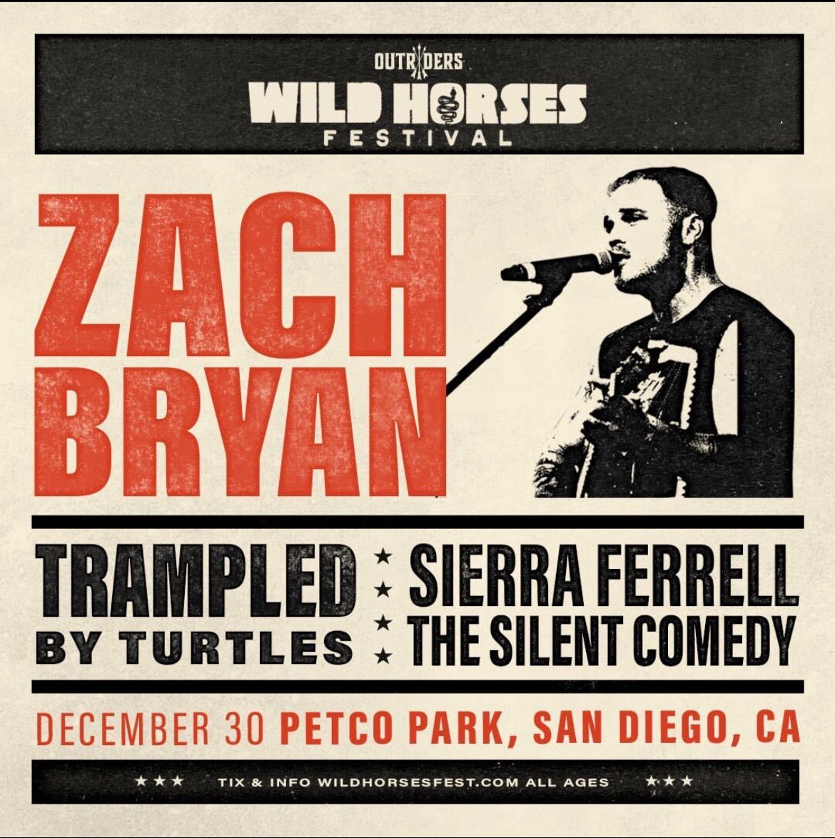 2 tickets to wild horses festival San Diego