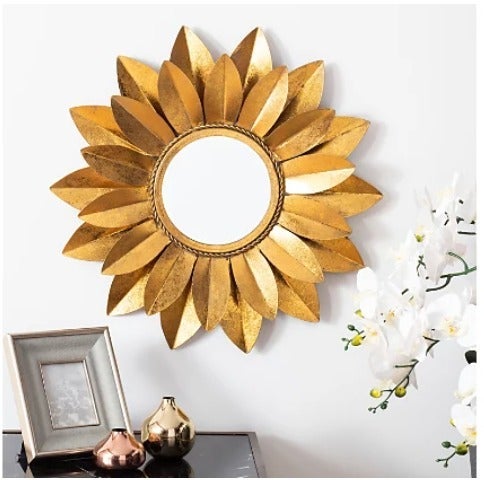 SAFAVIEH Larcen Wall Mirror in Gold