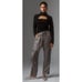 NWT 249 PAIGE Wool Blend Cherise Cutout Turtleneck Sweater Black Size XL