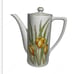 Set of 9 Vintage DANSK Designs White, Yellow and Green Crocus Floral Tea Set