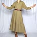 Mid century wool vintage dress