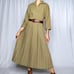 Mid century wool vintage dress