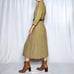 Mid century wool vintage dress