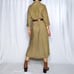 Mid century wool vintage dress