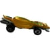 1985 Hot Wheels Yellow Snake Car Rare Vintage Die-Cast, Classic Collectible