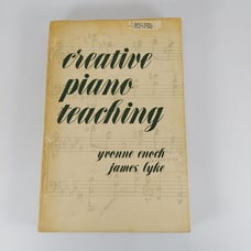 Creative Piano Teaching by Yvonne Enoch, James Lyke, 1977 Stipes Publishing PB