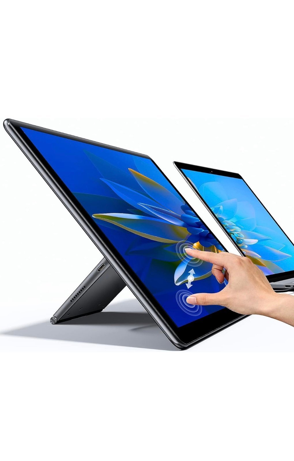 Portable Monitor Touchscreen, 15.6” with Adjust Kickstand