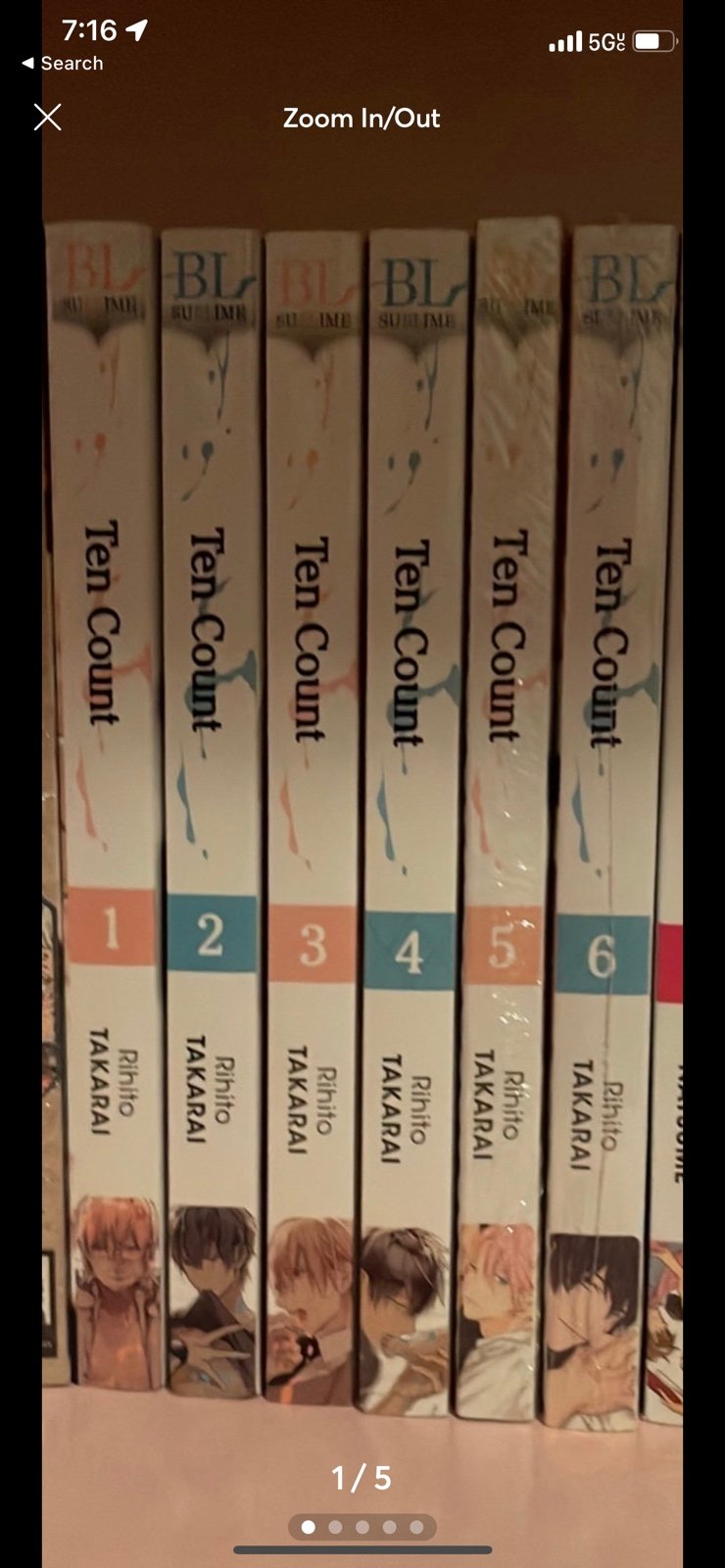 BL manga lot (please do not buy this listing)