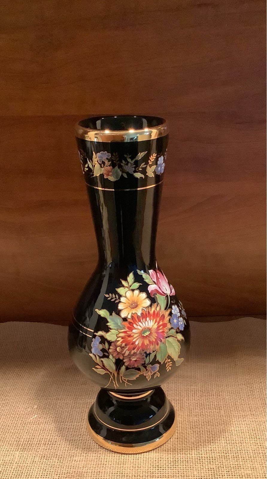 Vase Greece 24K gold,
