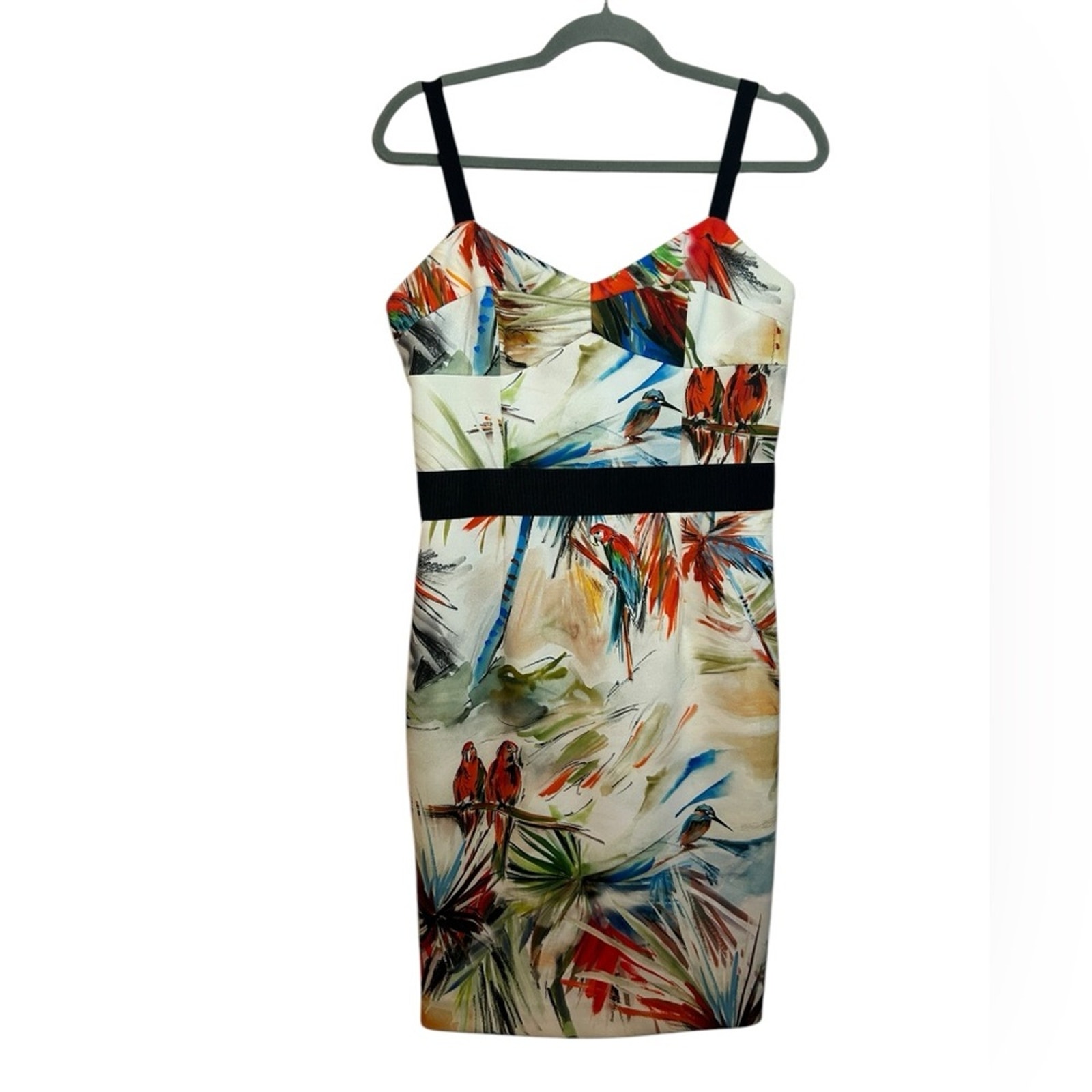 Milly Bustier Tropical Dress