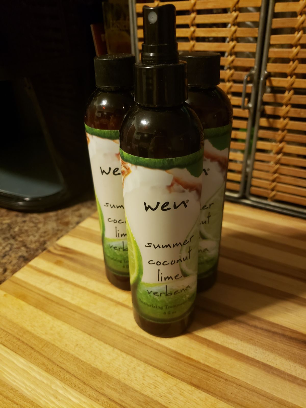 2 Wen texturizing treatment sprays