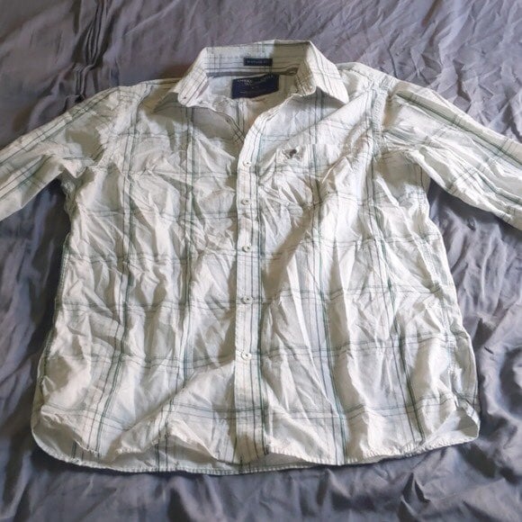 American Eagle Men's Vintage Fit Button Down, L