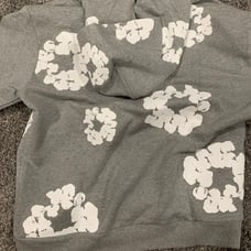 denim tears hoodie large
