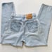 Vintage 90s 550 High Waist Super Light Wash Mom Jeans