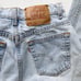 Vintage 90s 550 High Waist Super Light Wash Mom Jeans