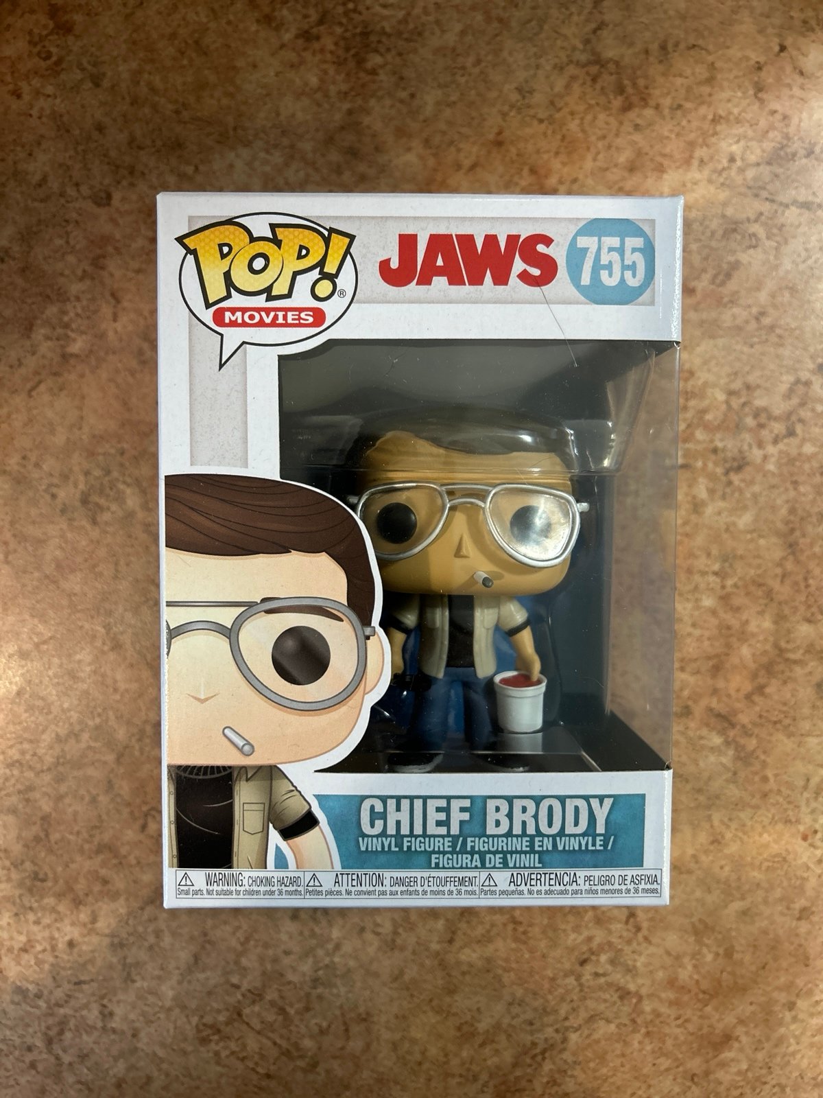 Funko Pop JAWS Chief Brody #755 Vaulted