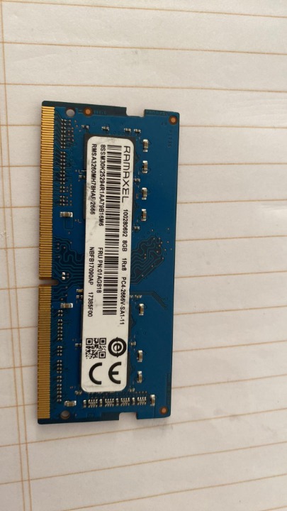 Ramaxel 8GB PC4-21300 DDR4-2666MHz 260-Pin SoDimm 1.2V Single Rank Memory Module