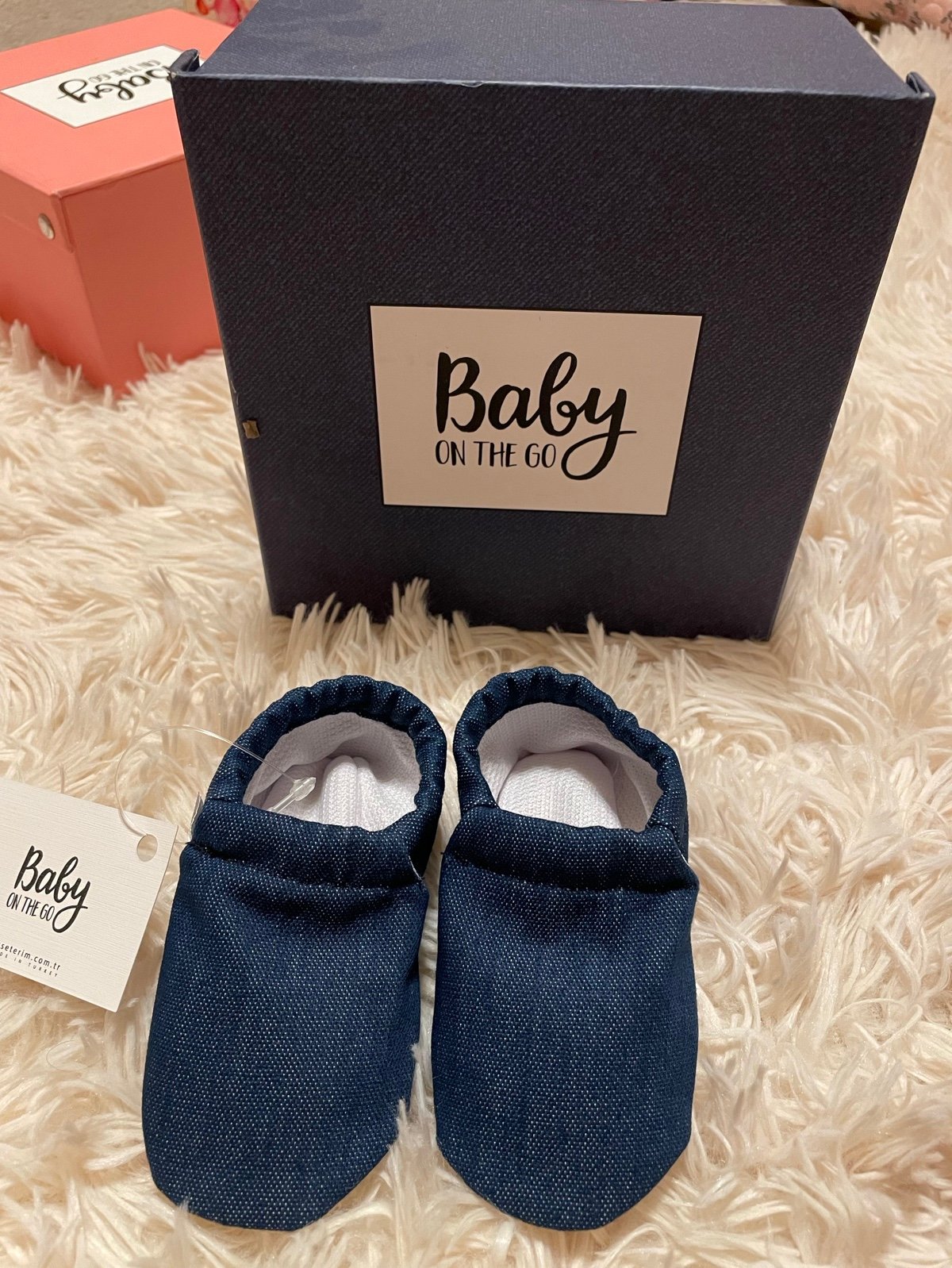 BABY ON THE GO DENIM MOCCASIN