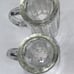 Preowned SPATEN .5 Liter Munchen Munich Beer Stein Mug Glass Spade Logo Set Of 2