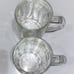 Preowned SPATEN .5 Liter Munchen Munich Beer Stein Mug Glass Spade Logo Set Of 2