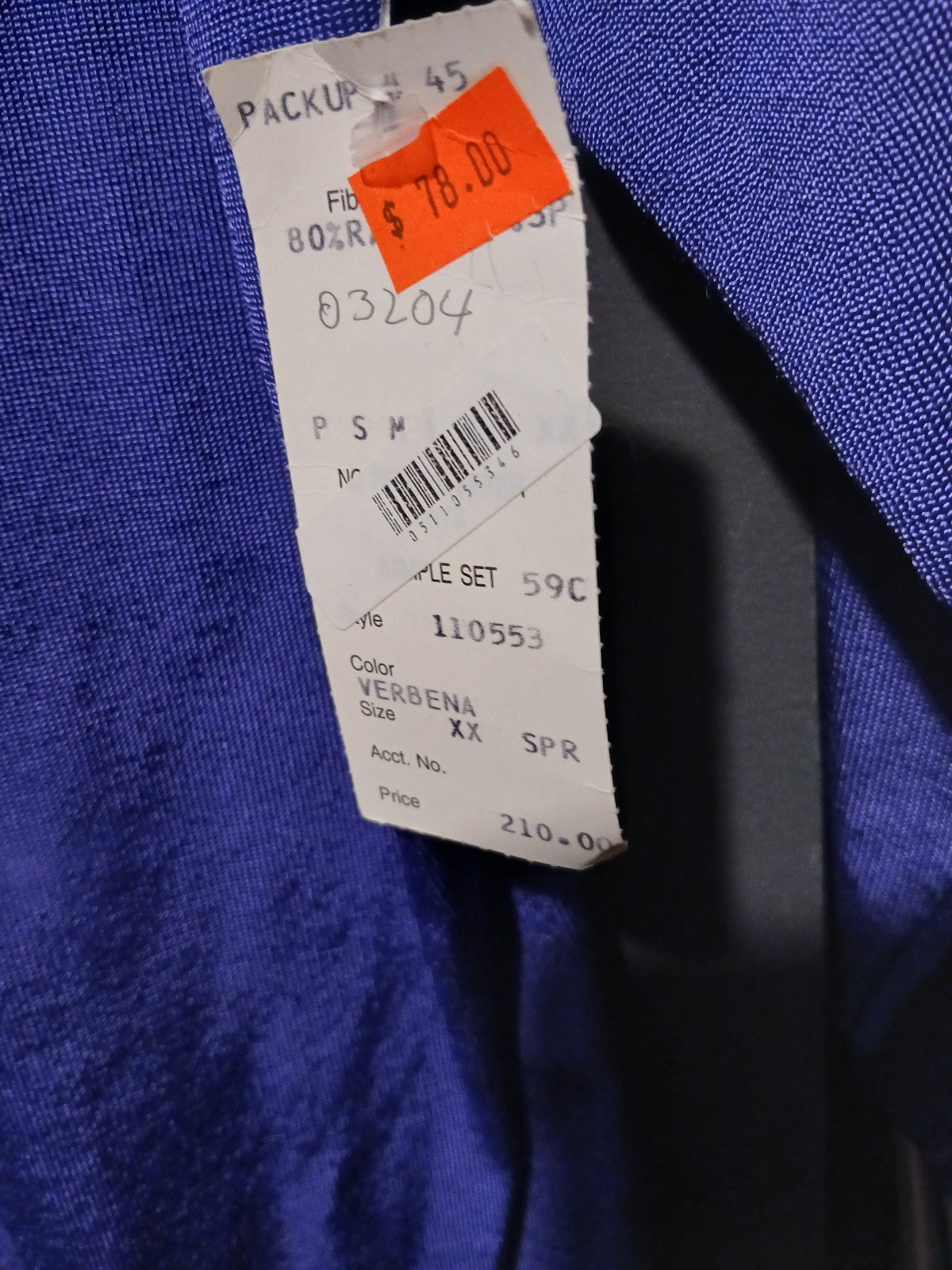 CARLISLE V NECK SWEATER, Purple, Size XXL New With Tags (msrp 210)