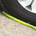 Air Hose, 1/2 in. x 25 ft, 3/8 in. MNPT Fittings, Heavy Duty, Lightweight - NEW
