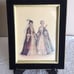 Vintage Framed Bernard Picture Co. Print