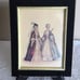 Vintage Framed Bernard Picture Co. Print