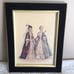 Vintage Framed Bernard Picture Co. Print