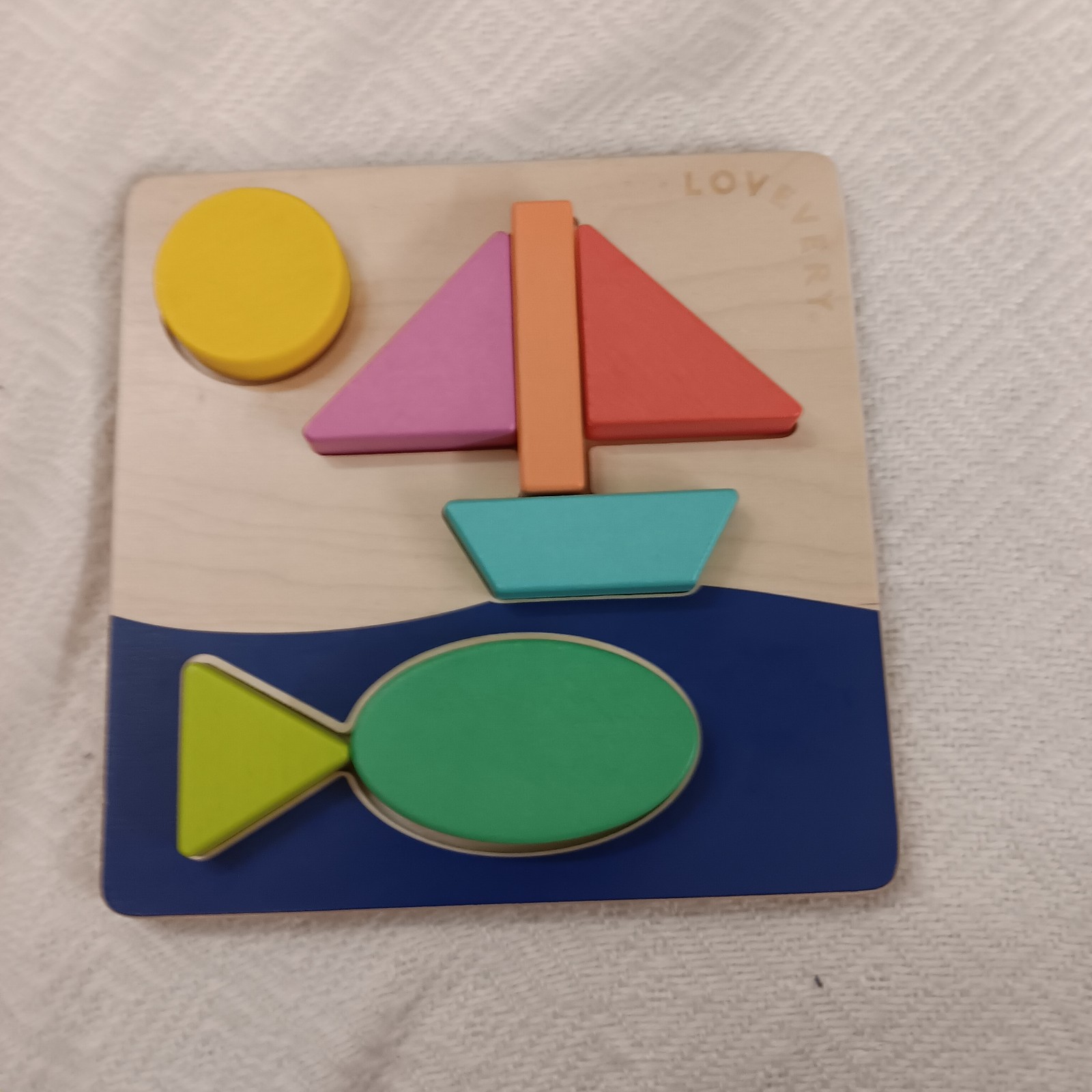 Lovevery Double-Sided Sunny Day Puzzle