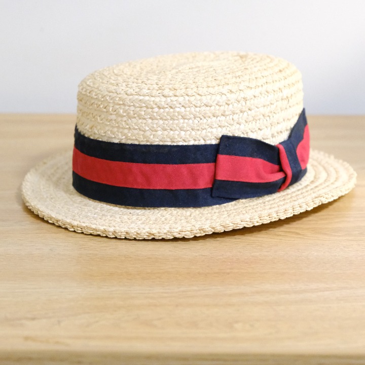 Straw Boater Hat