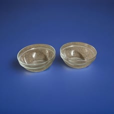 Two 5.5 Glass Bowls Arcoroc France
