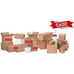4x4x6 shipping cardboard box packing moving corrugated carton 200 box