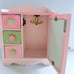 Maggie Miller Children’s Collection Wood Jewelry Box Pink Dresser Owls Flowers