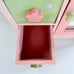Maggie Miller Children’s Collection Wood Jewelry Box Pink Dresser Owls Flowers