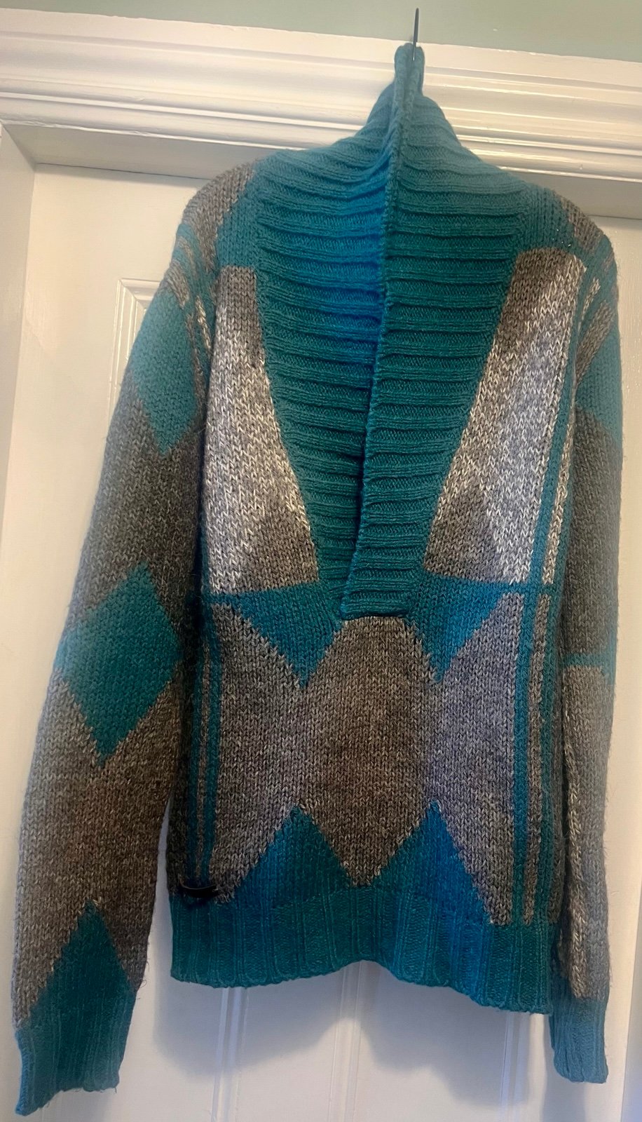 Authentic Diesel Black Gold Made In Italy Alpaca Wool Nylon Sweater XL