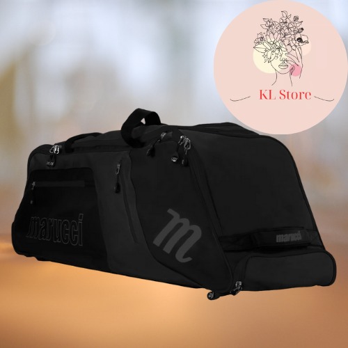 NWT Marucci Stockade Wheeled Bag Color: Black DKS140