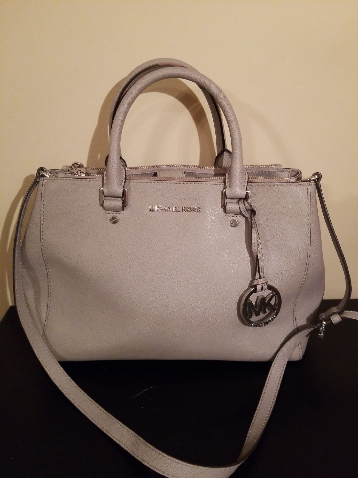 Gray Michael Kors purse!