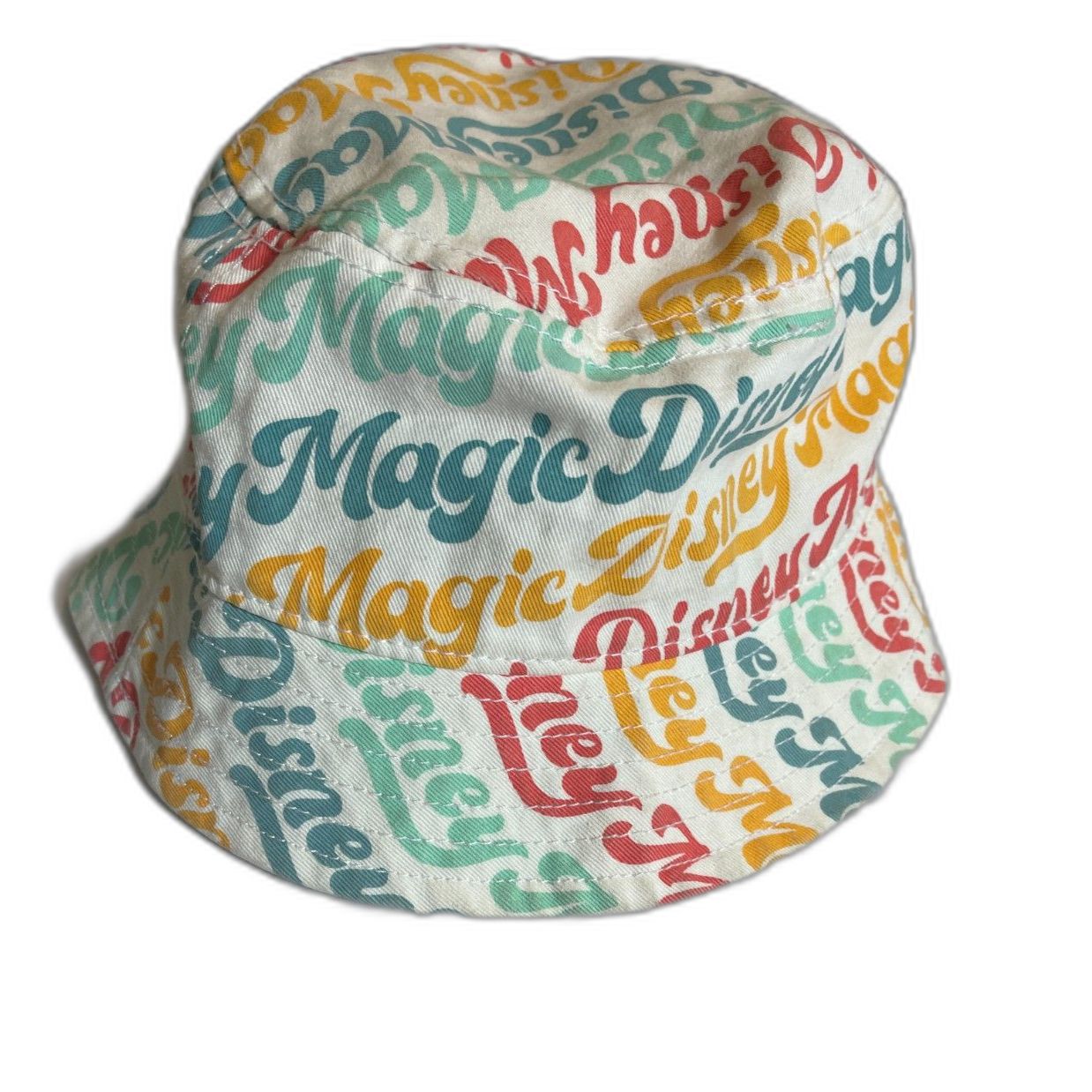 Disney Magic Bucket Hat Retro Throwback Style Disneyland Parks Cotton Hat OSFM