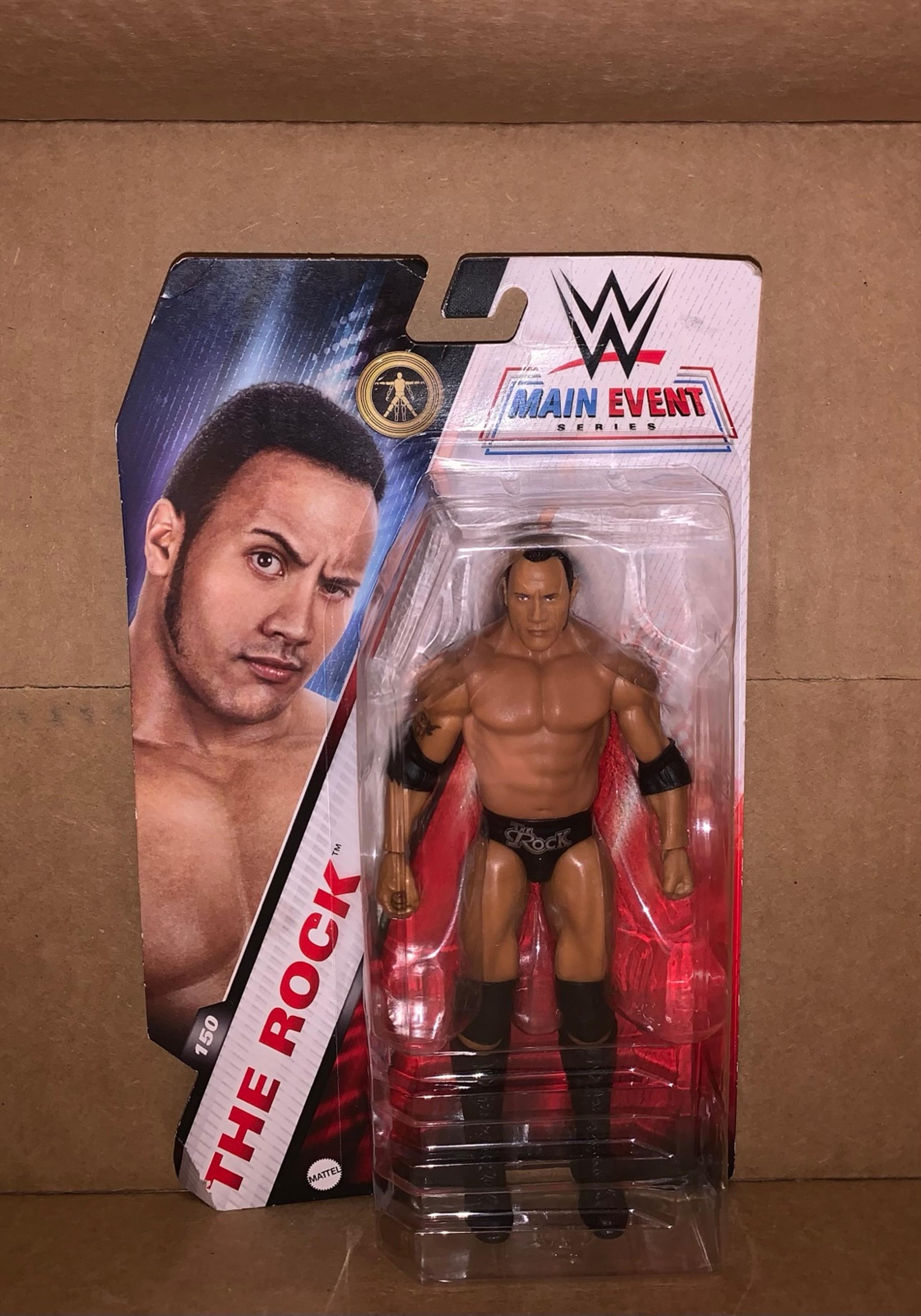 The Rock WWE Main Event Series 150 Action Figure