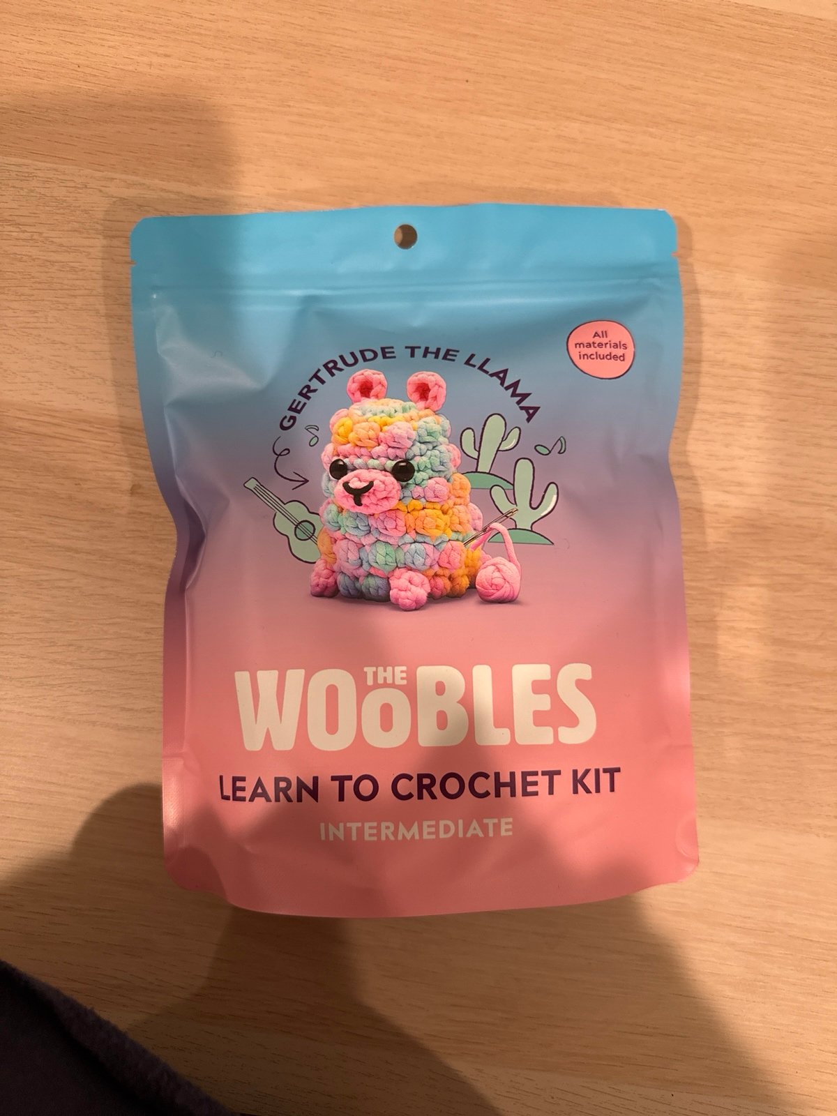 The Woobles Gertrude the llama