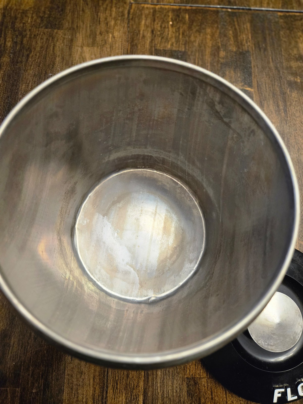 vintage flour jar