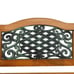 New 49 Garden Bench Outdoor Patio Park Furniture Hardwood Slats Cast Iron Frame