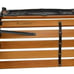 New 49 Garden Bench Outdoor Patio Park Furniture Hardwood Slats Cast Iron Frame