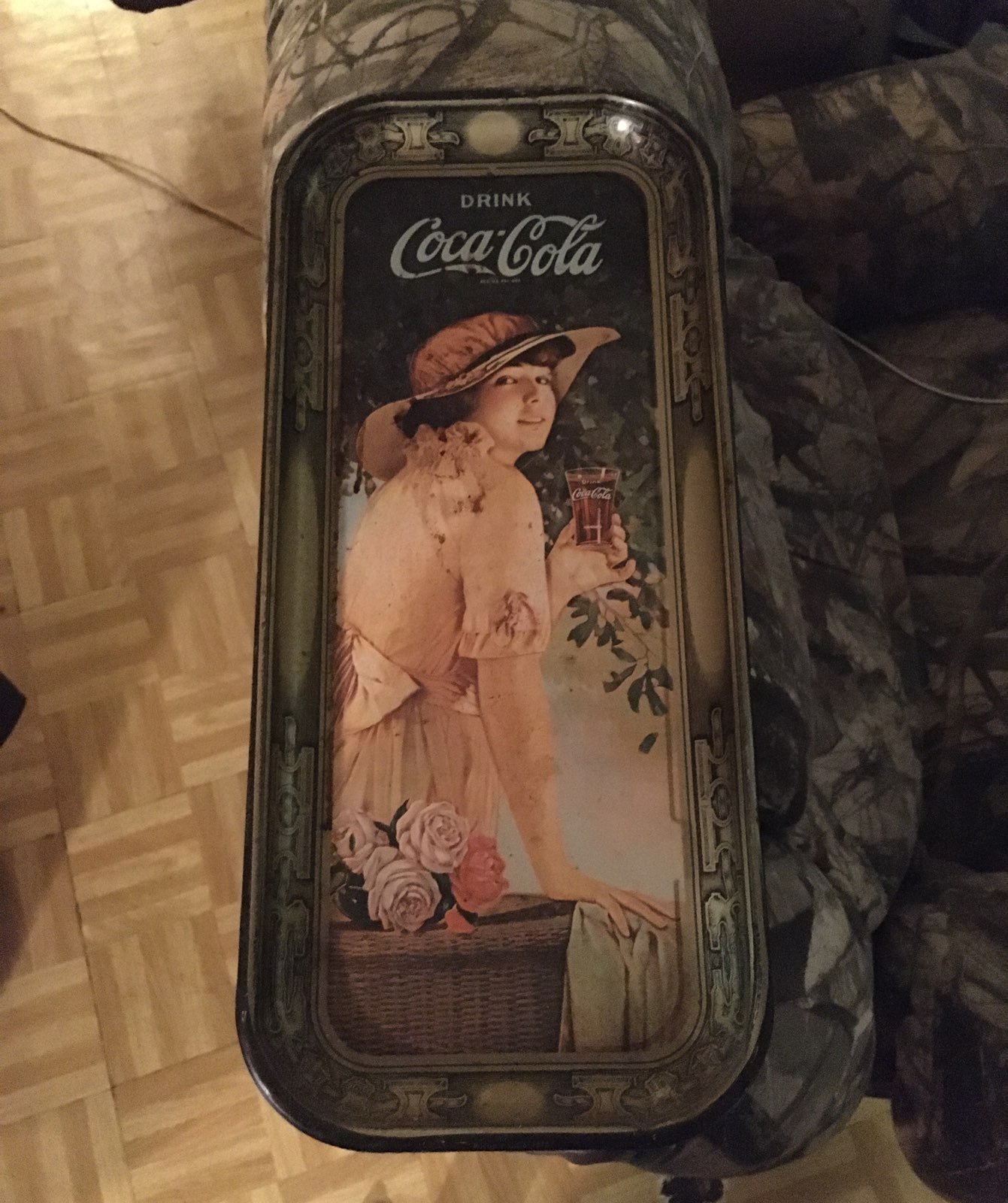 coca cola tray antique