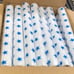 *NWT* 50pc Red White & Blue LED Light Up Foam Sticks