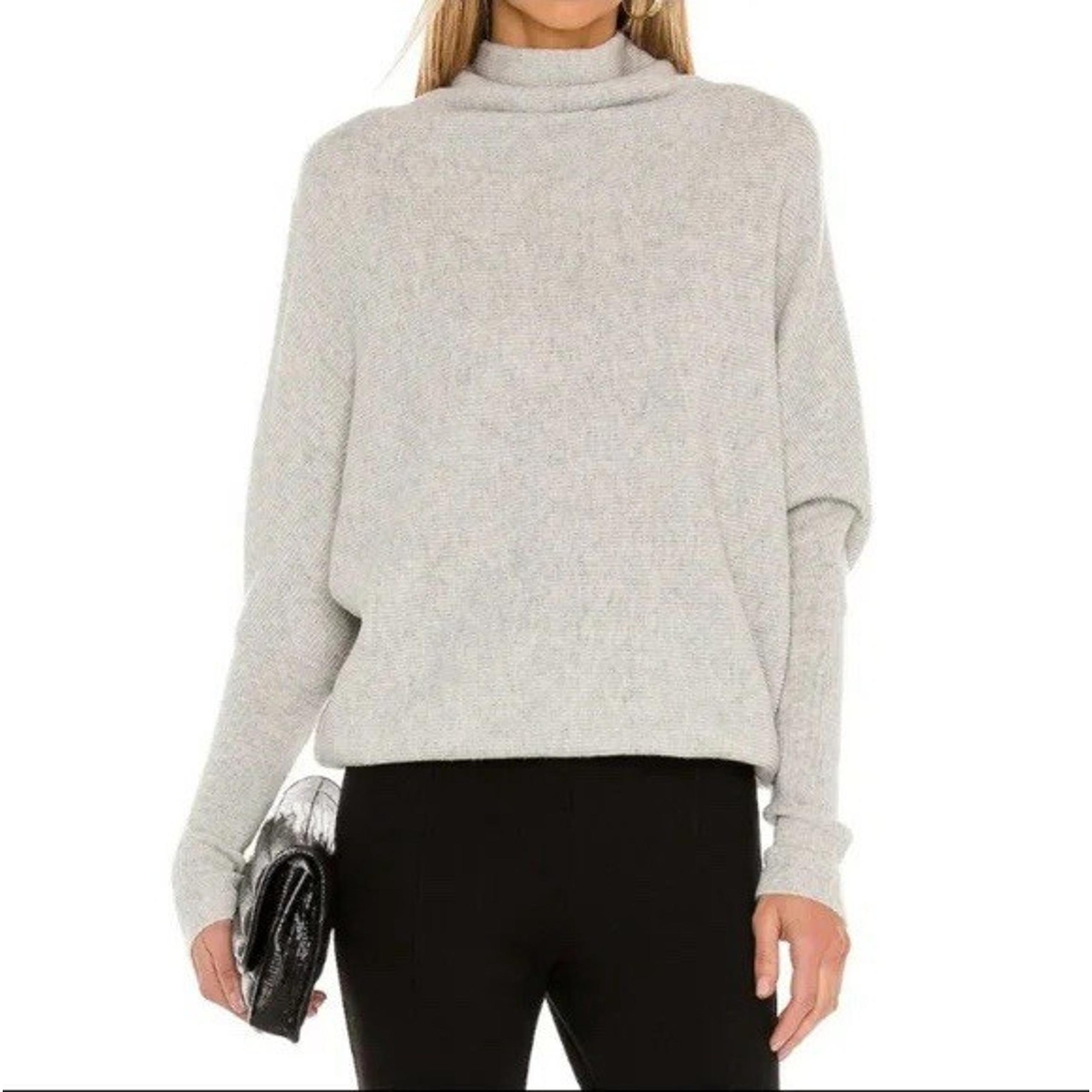 Ridley Cashmere Wool Light Grey Sweater Jumper ASO Meghan Markle Small - AllSaints